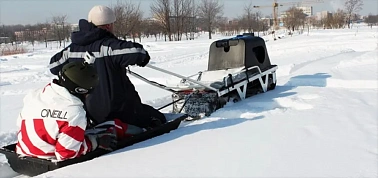 Мотобуксировщик Lebedev Motors РЕКС LA509