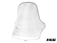 Стекло ветровое высокое для снегохода Polaris Widetrak (высота 63см, толщина 3мм, МПК)