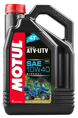 Масло моторное 10w40 мин. 4Т ATV-UTV 4л 
